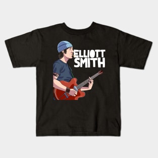 Elliott Smith Art Kids T-Shirt